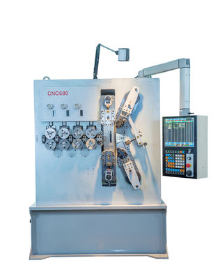Πρότυπο -680 XD άνοιξη 3,00 - 8.00mm CNC που κουλουριάζει τη μηχανή με το σερβο σύστημα κινήσεων