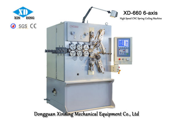 CNC υψηλής ταχύτητας xd-660 6-άξονα άνοιξη που κουλουριάζει τη μηχανή για την ακρίβεια ανοίξεων