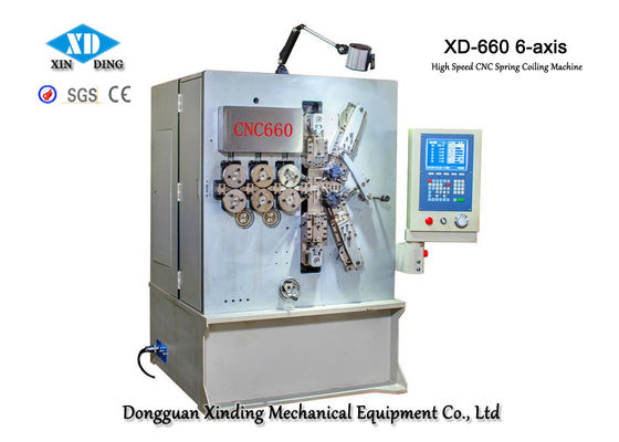 CNC υψηλής ταχύτητας xd-660 6-άξονα άνοιξη που κουλουριάζει τη μηχανή για την ακρίβεια ανοίξεων