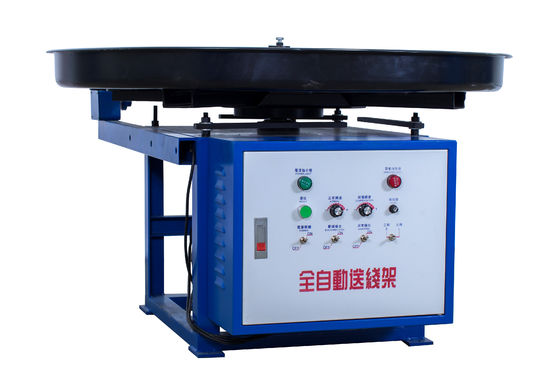 Διαβιβάστε/καλώδιο Decoiler 500kg περιστροφής αντιστροφής με τις γραμμές περικαλυμμάτων που προειδοποιούν τη λειτουργία