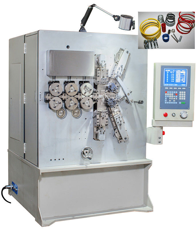 2.00 - 6.00mm CNC πέντε άξονα μηχανή ανοίξεων σπειρών με το σερβο σύστημα κινήσεων